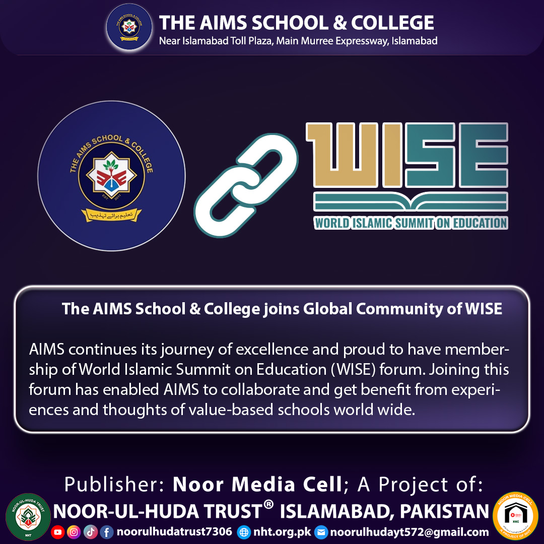 The AIMS School & College joins Global Community of WISE